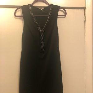 Black bodycon dress